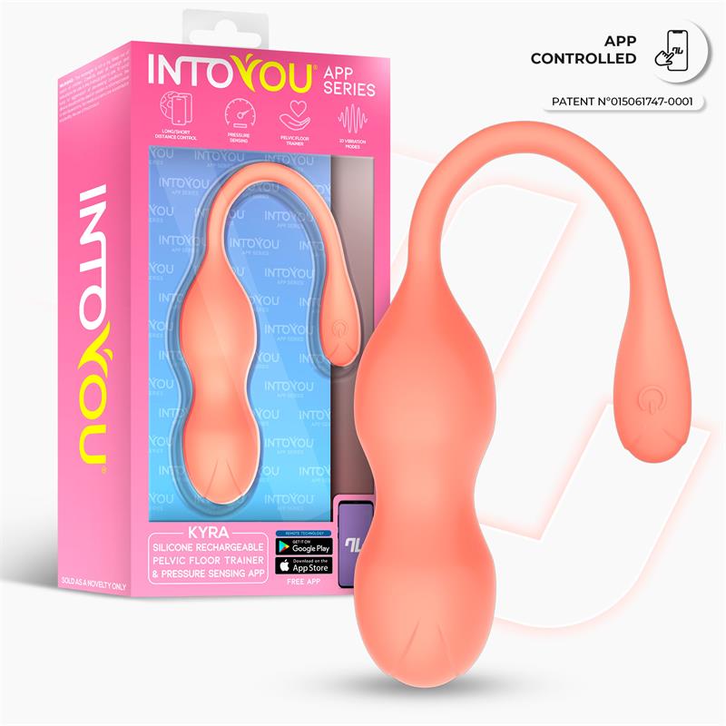 INTOYOU APP SERIES KYRA PELVIC FLOOR TRAINER WITH PRESSURE SENSING AND APP