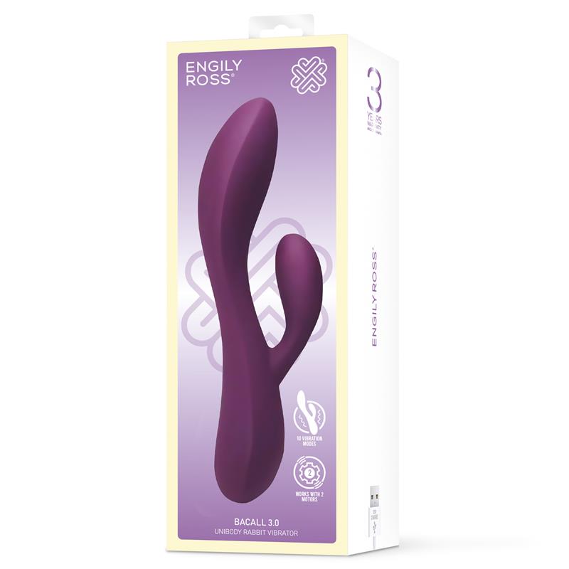 Engily Ross - Bacall 3.0 silicone líquido com motor duplo USB