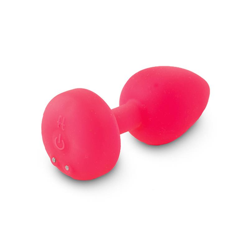 GVIBE GPLUG BUTT PLUG NEON ROSE SIZE S