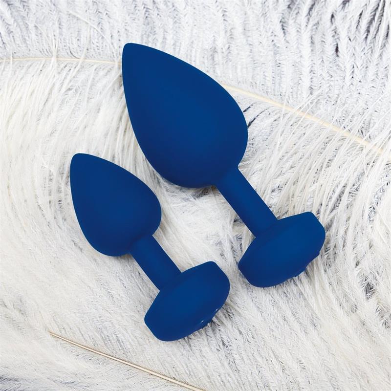 GVIBE GPLUGLARGE BUTT PLUG LARGE NAVY BLUE