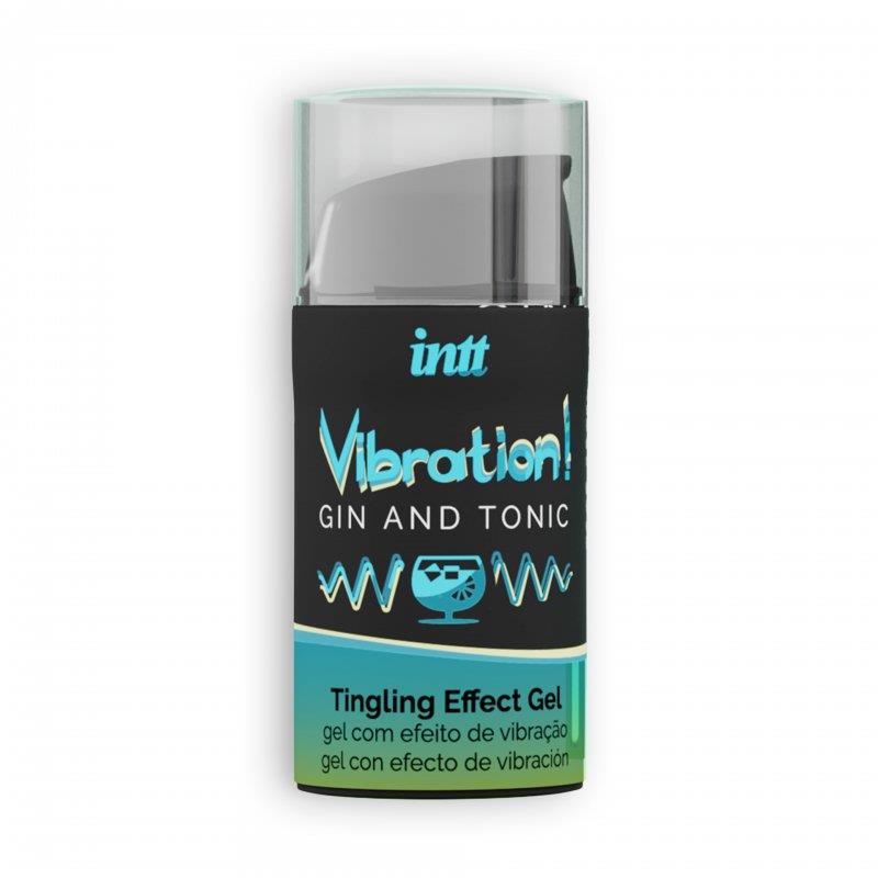 INTT LIQUID VIBRATOR HEAT EFFECT GIN AND TONIC