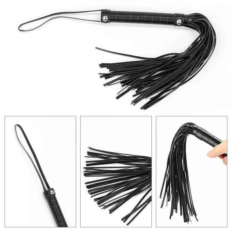 LOVETOY BONDAGE KIT DELUXE WITH VIBRATOR BLACK