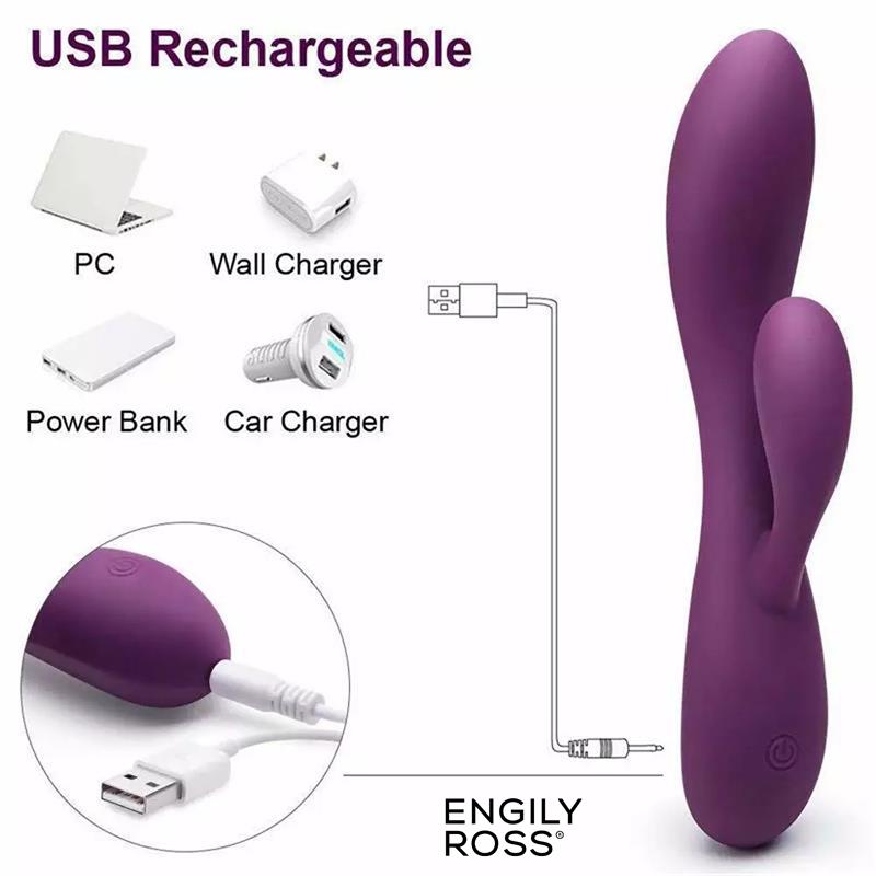Engily Ross - Bacall 3.0 silicone líquido com motor duplo USB