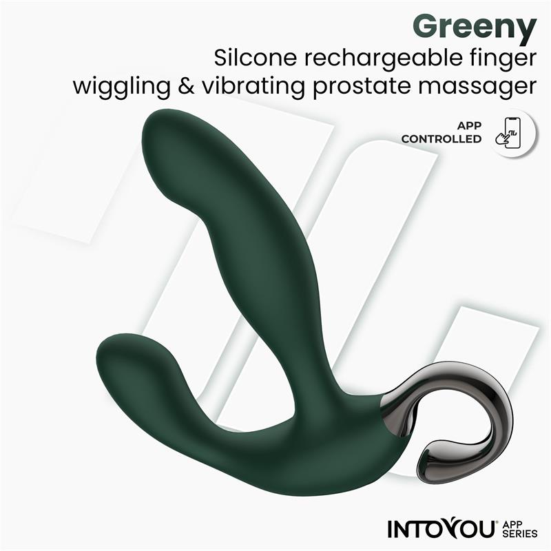 Intoyou Greeny Massajador de Próstata com APP