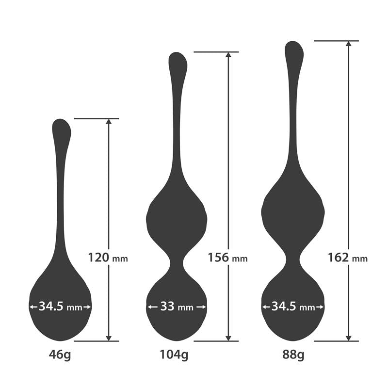 Engily Ross Taylor 2.0 bolas Kegel em silicone roxo