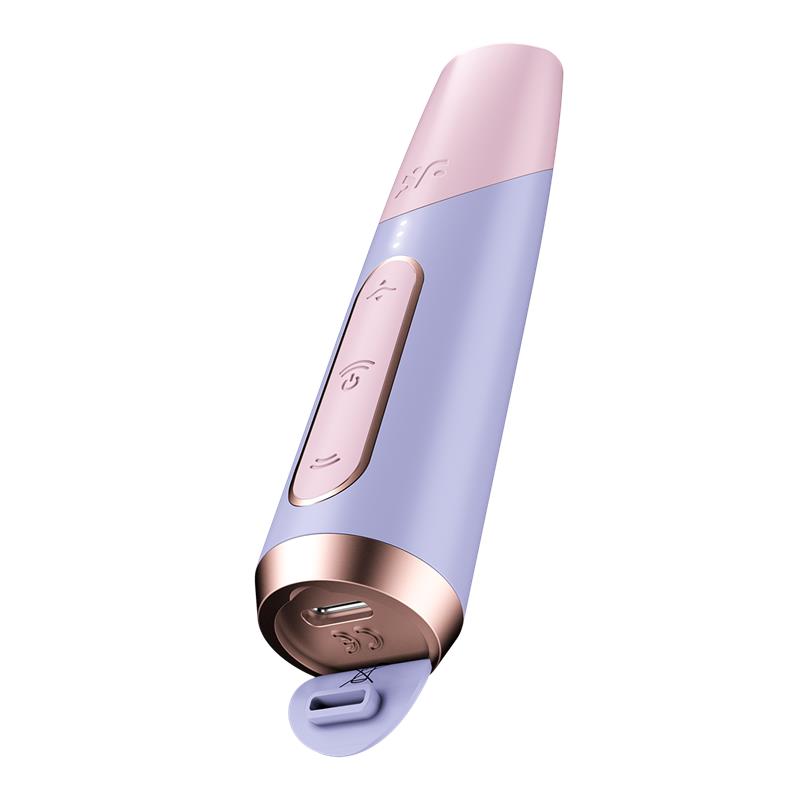 SATISFYER BOLD KISS AIR PULSE VIBRATOR