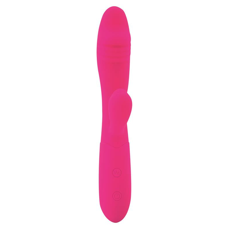 Candy Ponto-G rabbit vibe USB silicone fushia