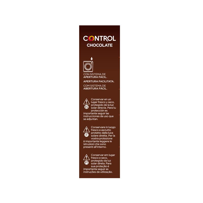 CONTROL CHOCOLATE 12 UDS