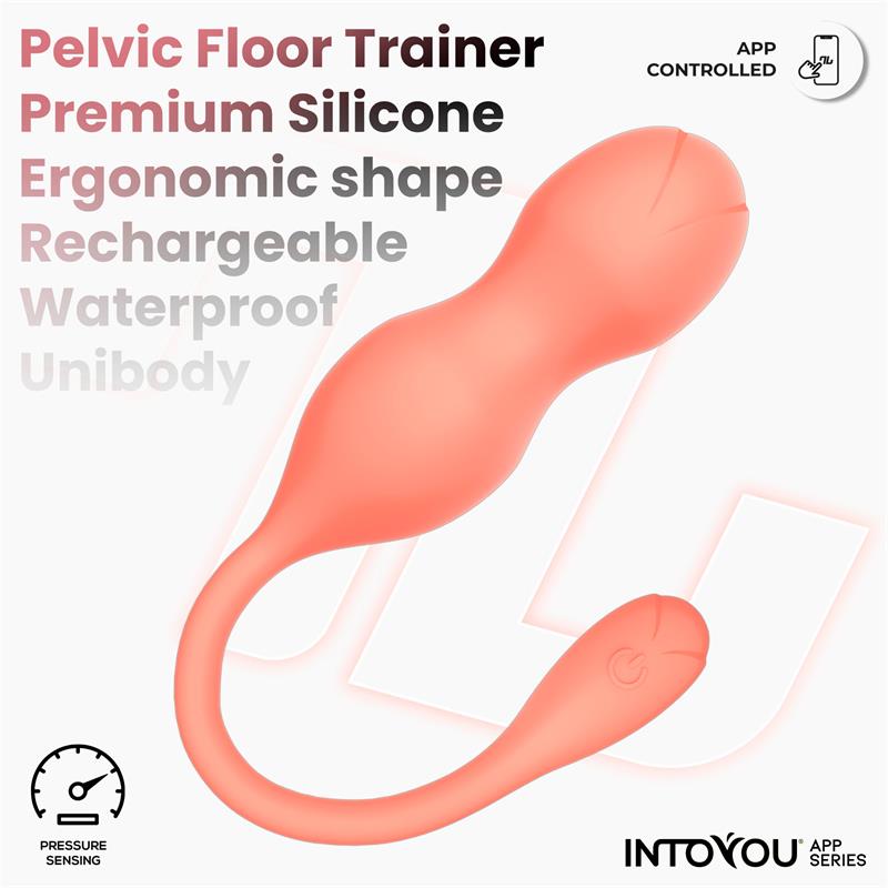 INTOYOU APP SERIES KYRA PELVIC FLOOR TRAINER WITH PRESSURE SENSING AND APP