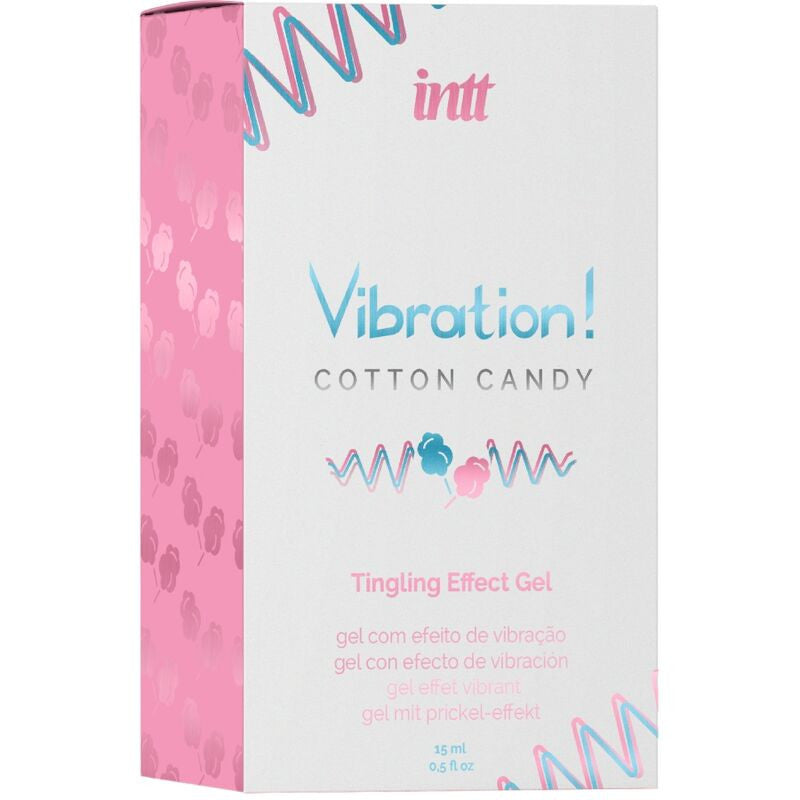 INTT LIQUID VIBRATOR COTTON CANDY 15 ML