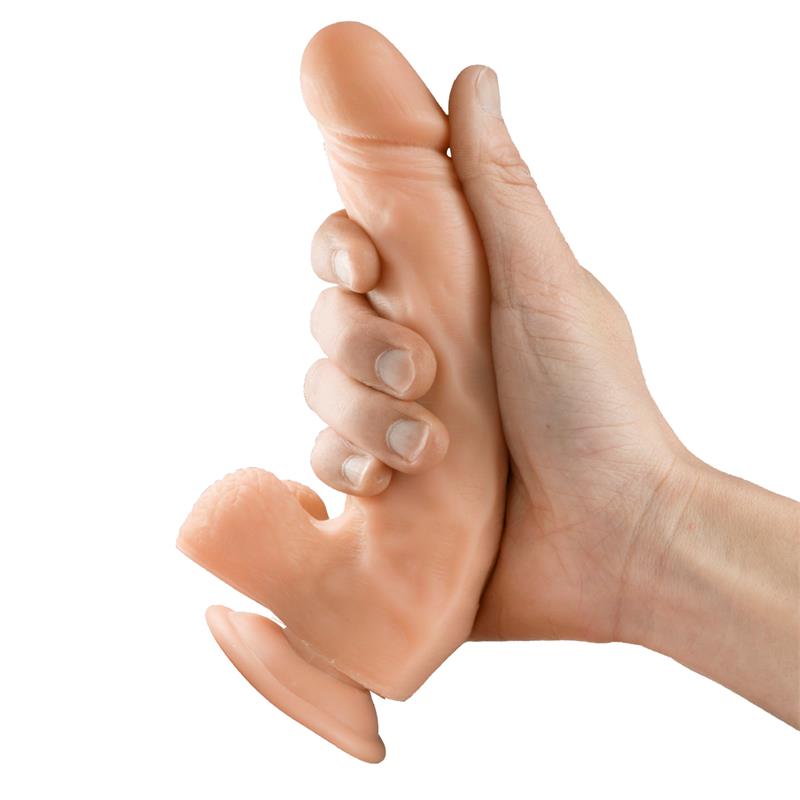 MAX & CO ZANE REALISTIC DILDO WITH TESTICLES FLESH 7,6" - 19.5 CM