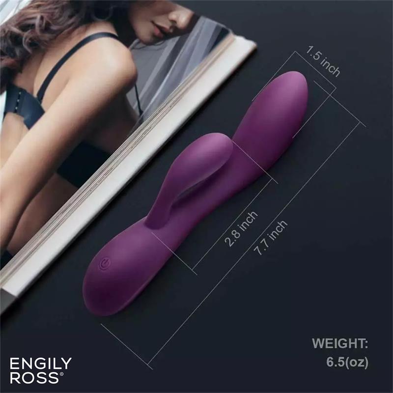 Engily Ross - Bacall 3.0 silicone líquido com motor duplo USB