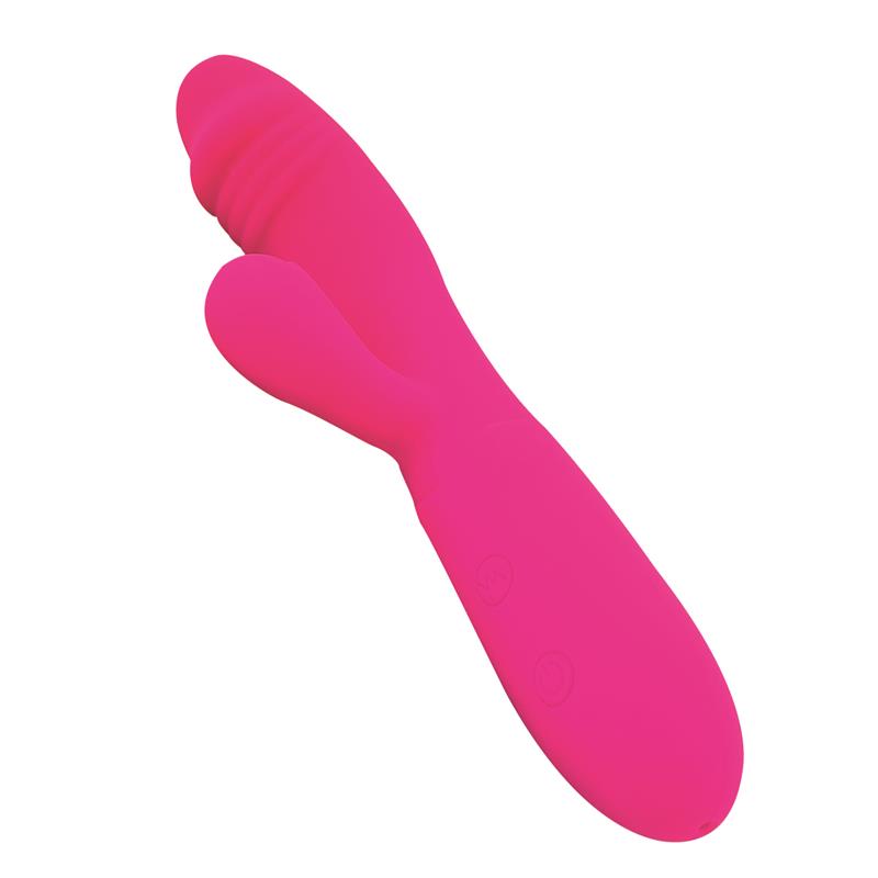Candy Ponto-G rabbit vibe USB silicone fushia