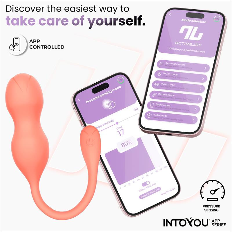 INTOYOU APP SERIES KYRA PELVIC FLOOR TRAINER WITH PRESSURE SENSING AND APP