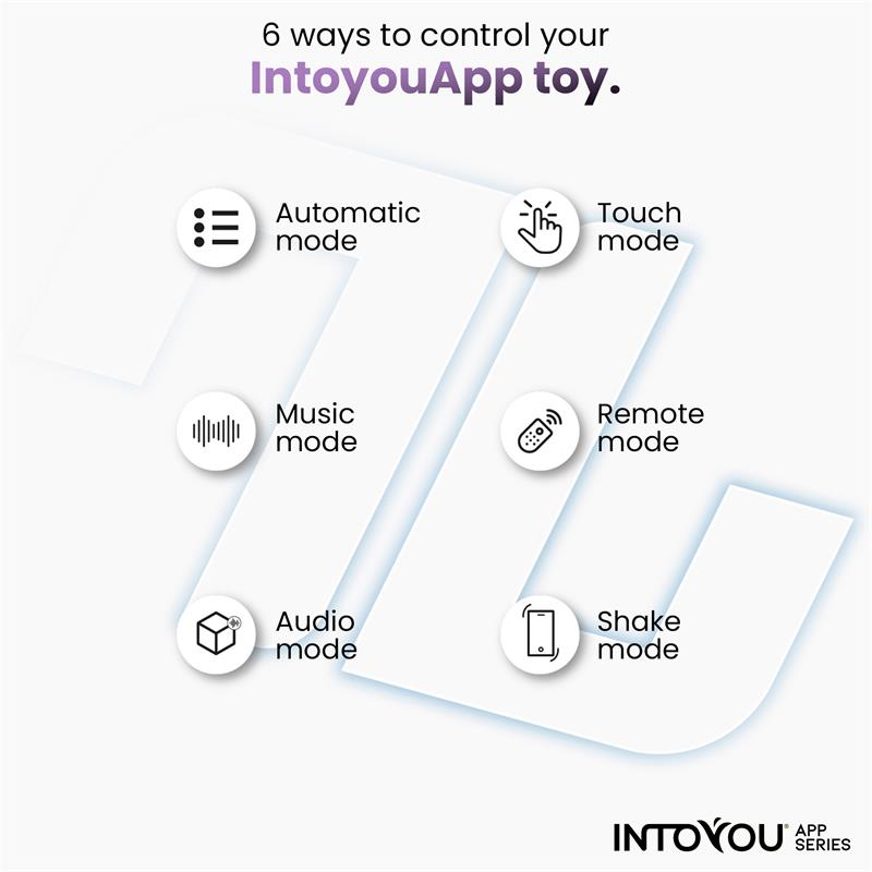 INTOYOU APP SERIES EGG WITH THRUSTING WITH APP MAGNETIC USB