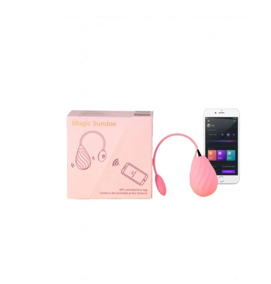 Magic Sundae com App Love Egg - Rosa