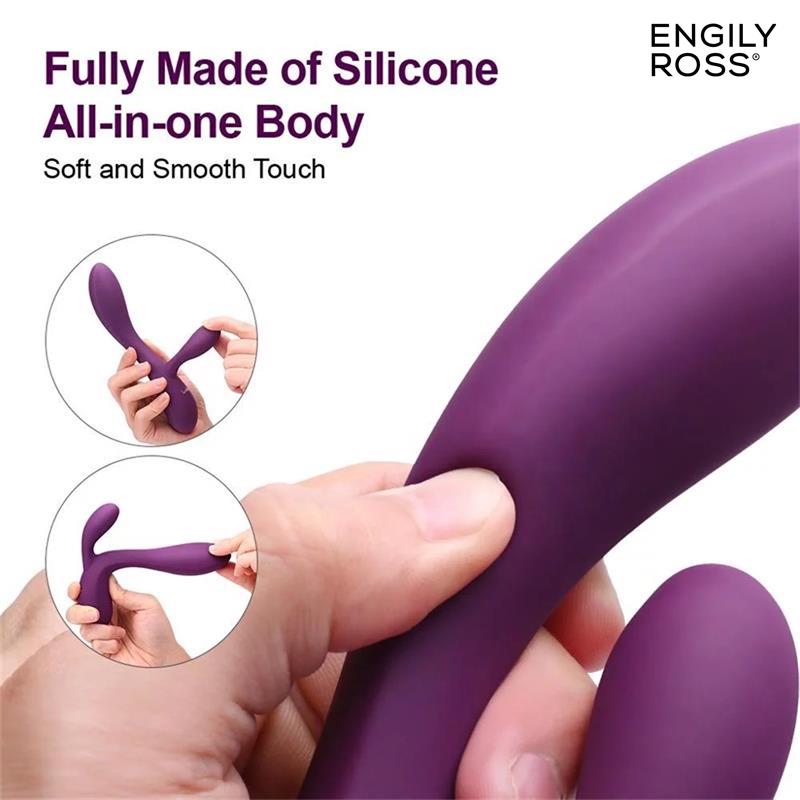 Engily Ross - Bacall 3.0 silicone líquido com motor duplo USB