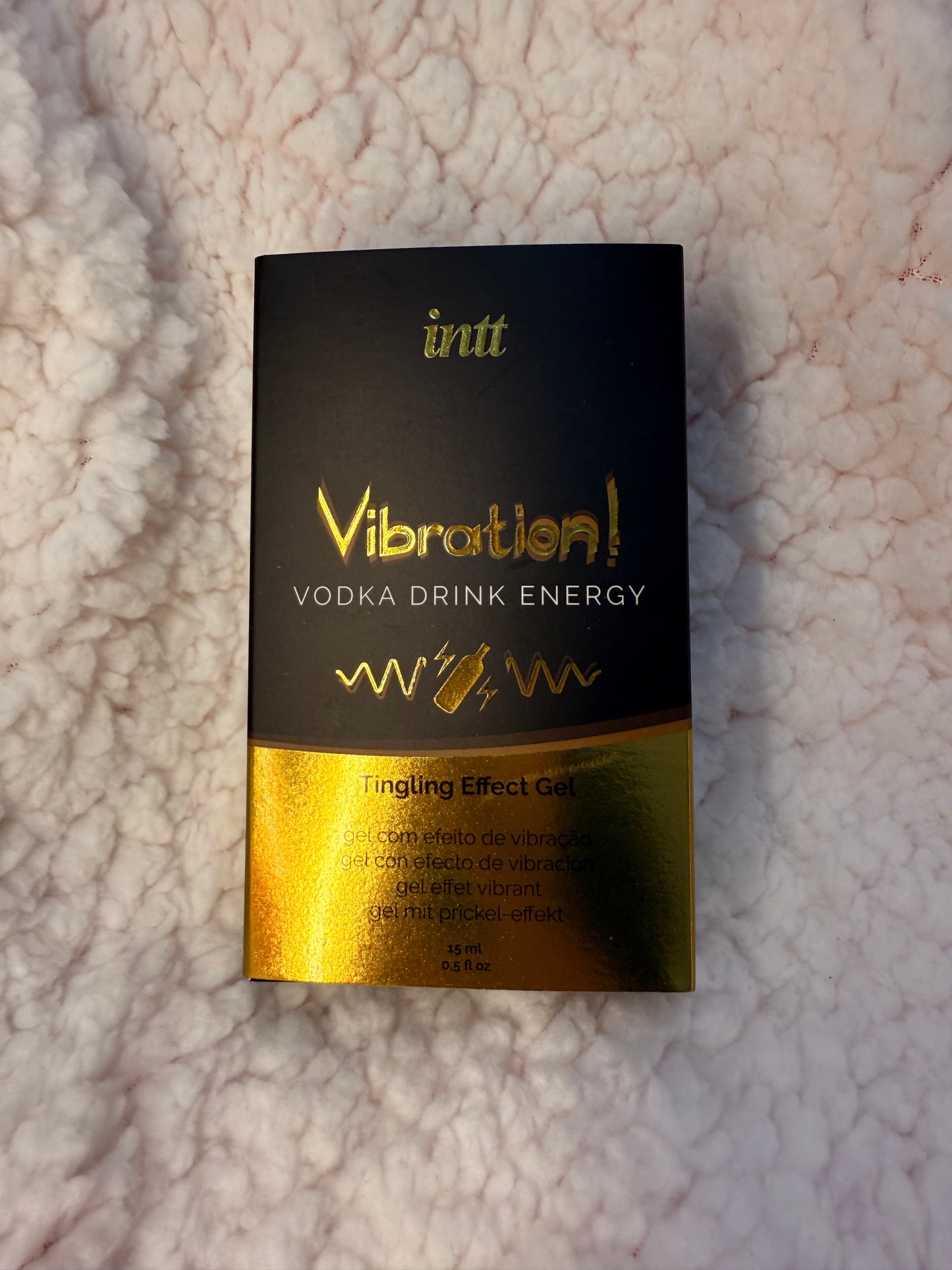 INTT - Vibrador líquido sabor Vodka