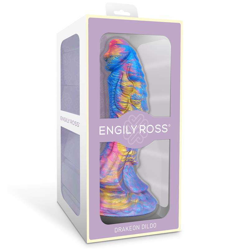 DILDOX BY ENGILY ROSS DRAKEON LIQUID SILICONE DILDO 18 CM