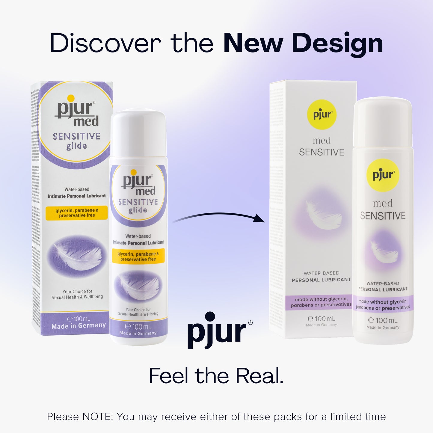 Pjur - Med Sensitive Glide à base de água 100ml