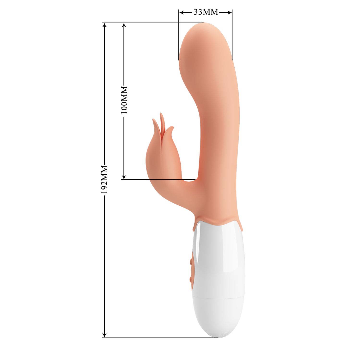 Pretty Love - Bloody Mary Vibrador com estimulador -DD
