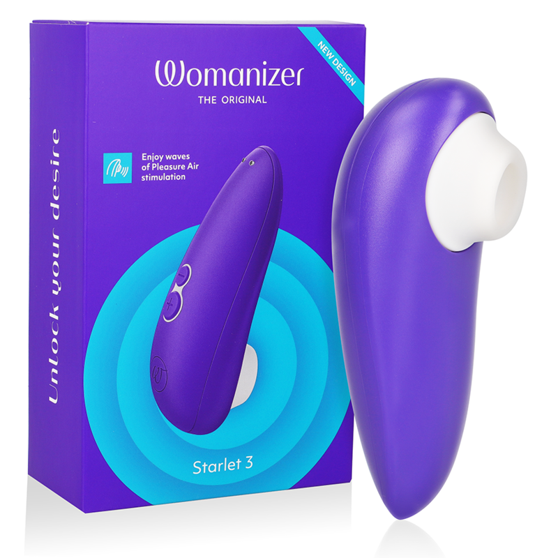 Womanizer - Starlet 3 Estimulador de clitoris Rosa /Roxo /Cinza