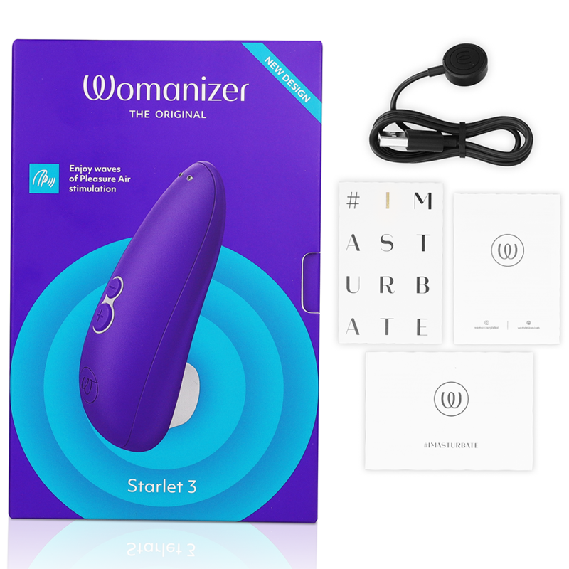 Womanizer - Starlet 3 Estimulador de clitoris Rosa /Roxo /Cinza
