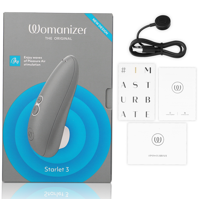 Womanizer - Starlet 3 Estimulador de clitoris Rosa /Roxo /Cinza