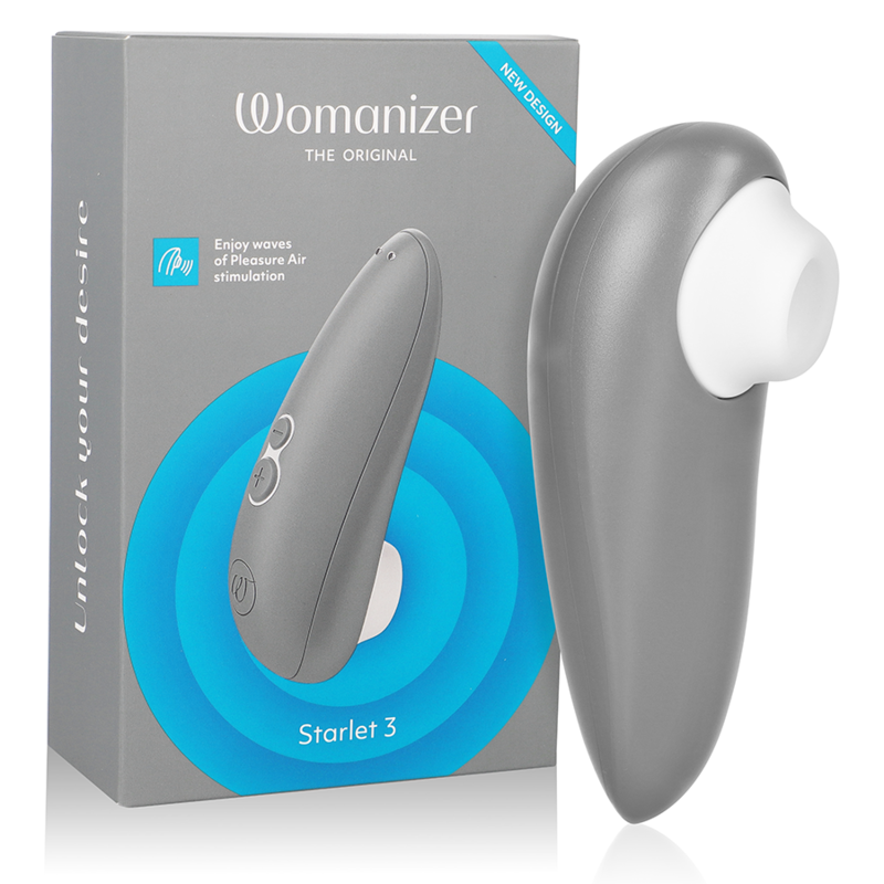 Womanizer - Starlet 3 Estimulador de clitoris Rosa /Roxo /Cinza