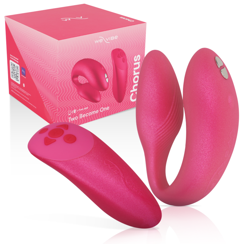 We-Vibe Chorus vibrador para casais com squeeze control Rosa - DD