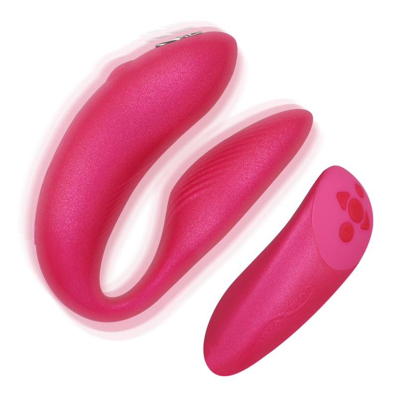 We-Vibe Chorus vibrador para casais com squeeze control Rosa - DD