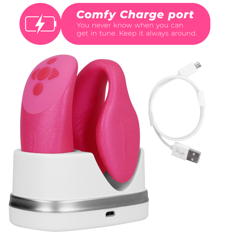 We-Vibe Chorus vibrador para casais com squeeze control Rosa - DD