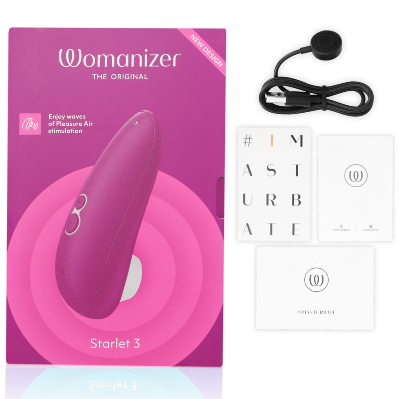 Womanizer - Starlet 3 Estimulador de clitoris Rosa /Roxo /Cinza