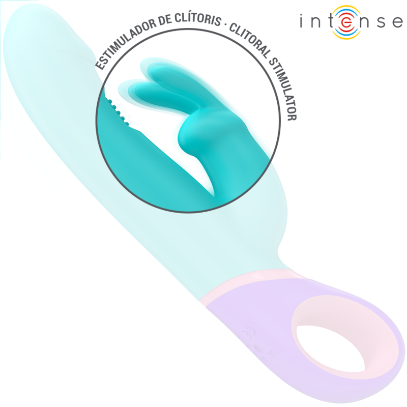 Intense - Monica vibrador Rabbit com estimulado ponto G