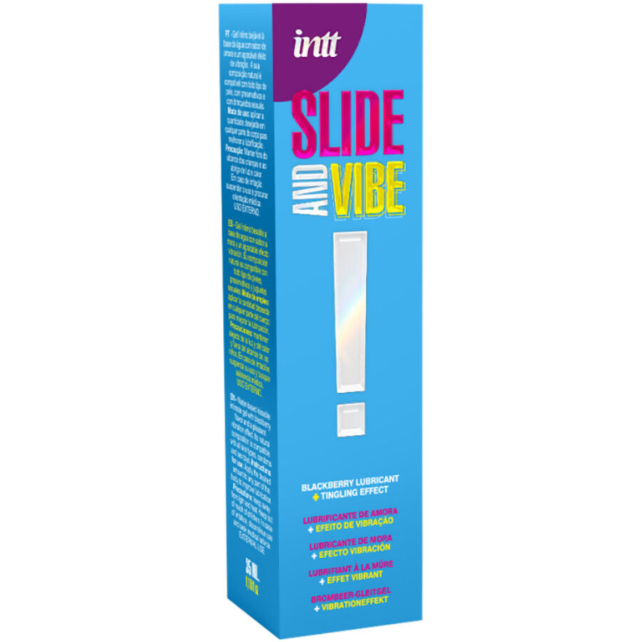 Intt - Lubrificante Vibratório Beijável à base de água 35ml