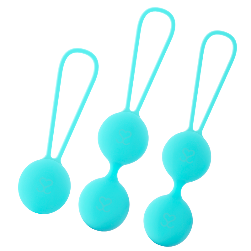 Moressa- Conjunto Bolinhas Kegel Silicone Premium