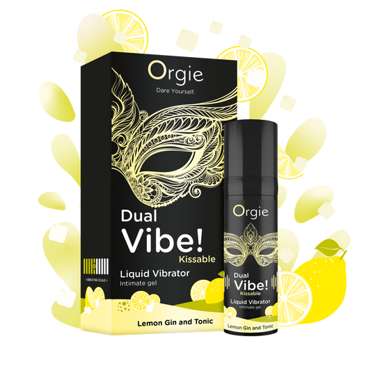 Orgie - Dual Vibe vibrador líquido de Limão e Gin Tónico