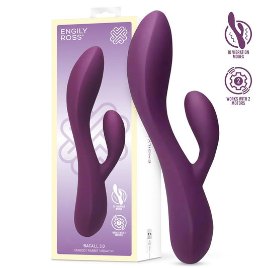 Engily Ross - Bacall 3.0 silicone líquido com motor duplo USB