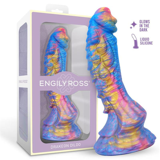 DILDOX BY ENGILY ROSS DRAKEON LIQUID SILICONE DILDO 18 CM