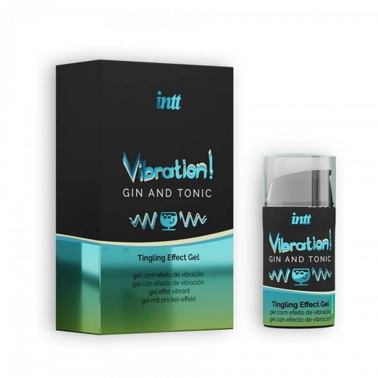 INTT LIQUID VIBRATOR HEAT EFFECT GIN AND TONIC