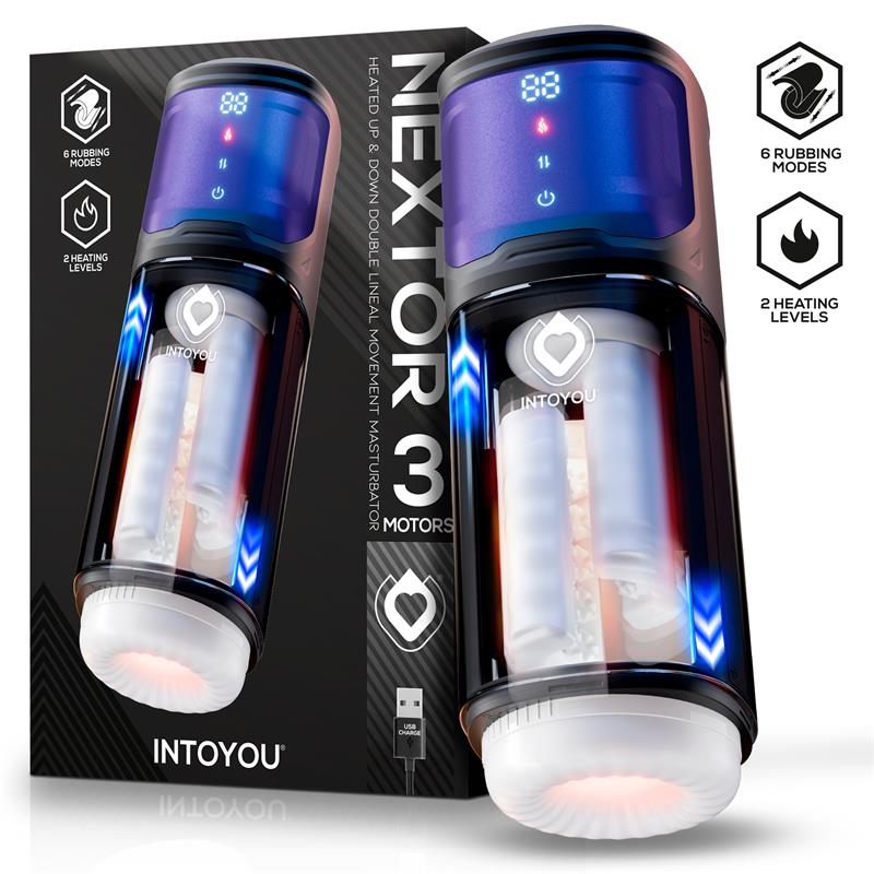 Masturbador Automático com aquecimento e vibração Intoyou Nexor