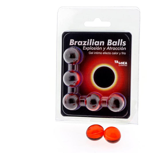 BRAZILIAN BALLS SET 5 BRAZILIAN BALLS COLD-HEAT EFFECT