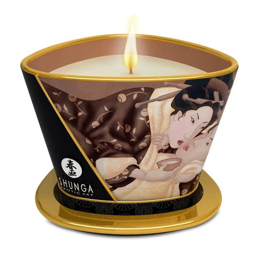 Shunga Vela de Massagem de Chocolate
