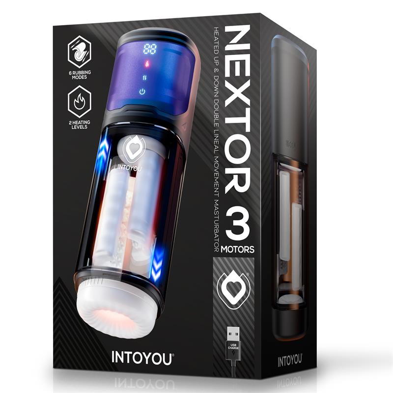 Masturbador Automático com aquecimento e vibração Intoyou Nexor