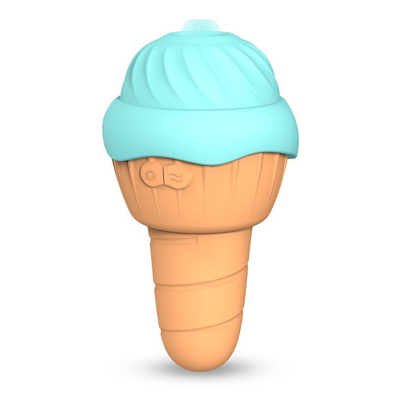 Engily Ross Estimulador de clitoris com efeito língua e vibração - Frostylicious