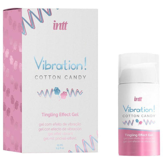 INTT LIQUID VIBRATOR COTTON CANDY 15 ML