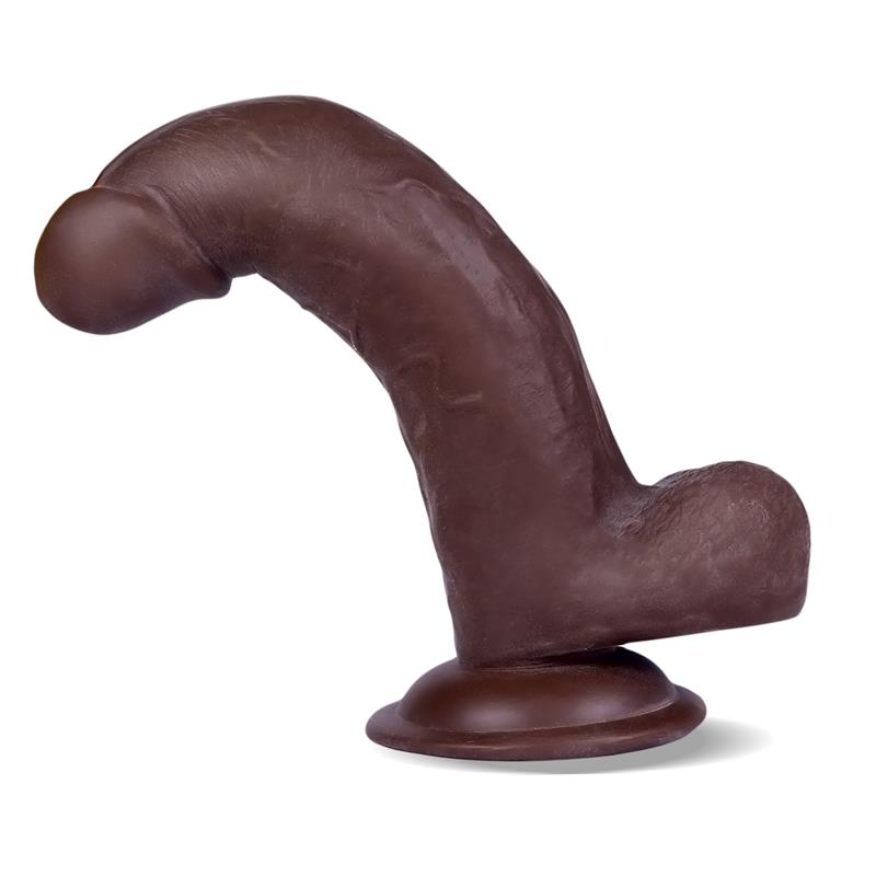 LIKETRUE SLIDY REALISTIC DILDO DUAL LAYER RETRACTABLE AND ADJUSTABLE 20.3cm