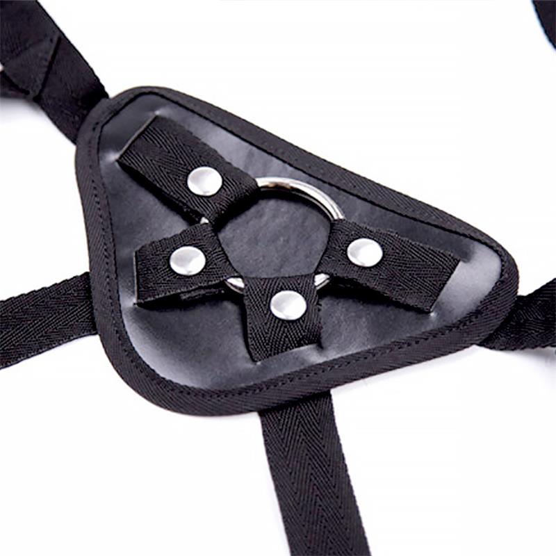 INTOYOU BDSM LINE ALEXIA UNIVERSAL ADJUSTABLE STRAP-ON HARNESS WITH BELT