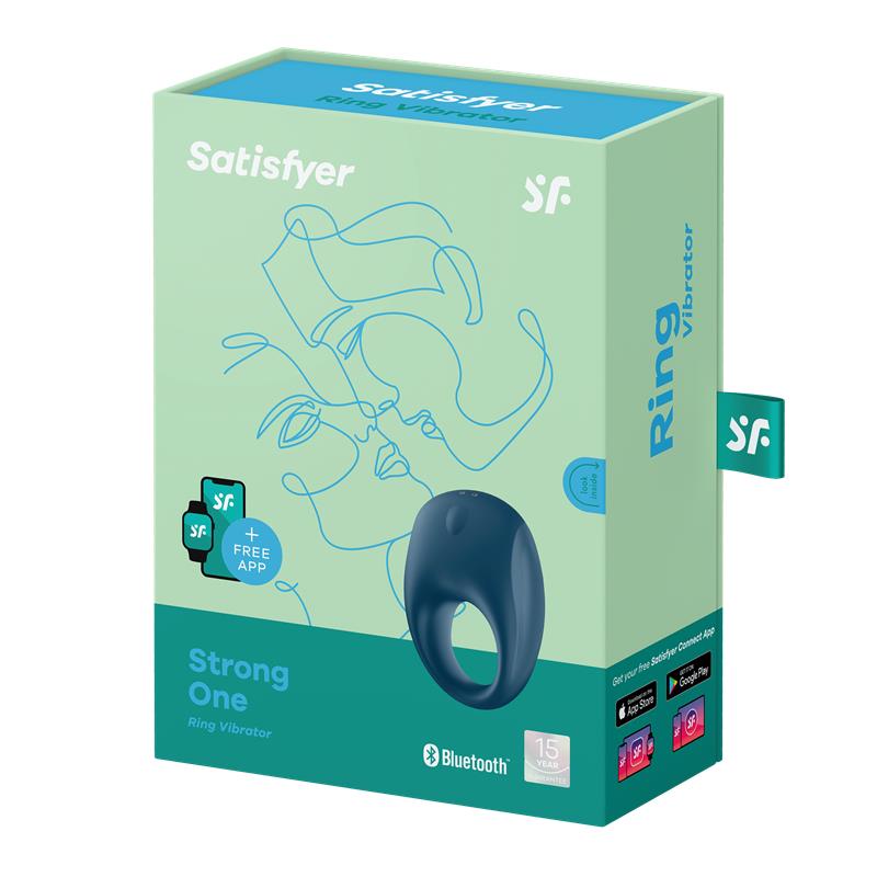 Satisfyer - Anel peniano Strong One com aplicação