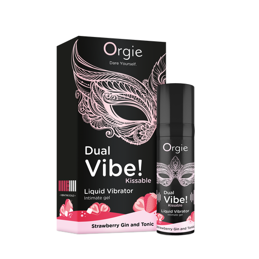 Orgie - Dual Vibe vibrador líquido Strawberry Gin and Tonic